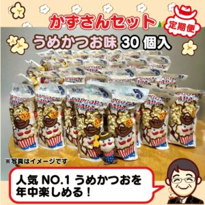 定期便　かずさんセット(うめかつお30個)